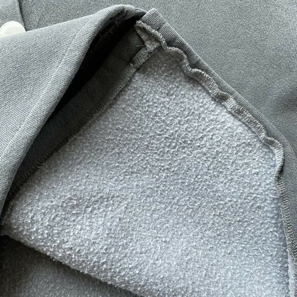 VINTAGE Authentic Pigment Cardigan Gray Snowman - Picture 9 of 9